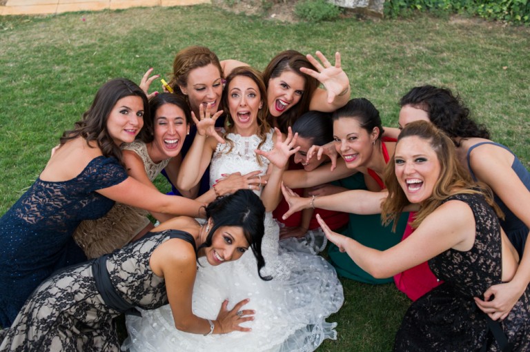 amigas de la novia