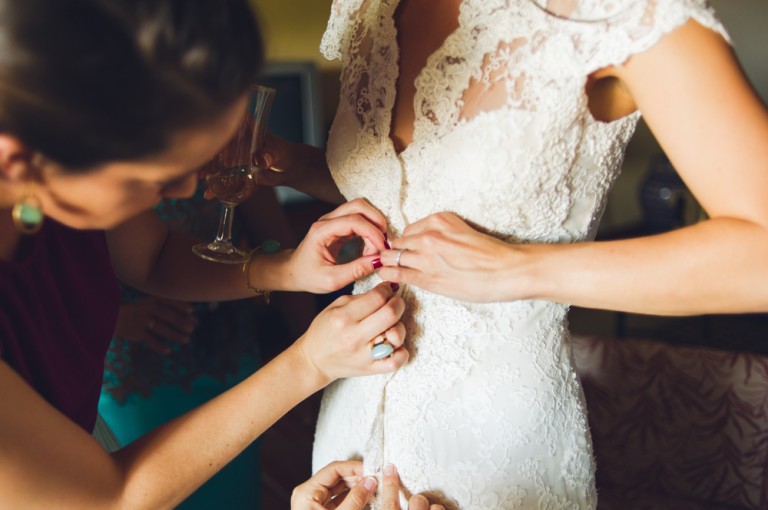 vestido de la novia