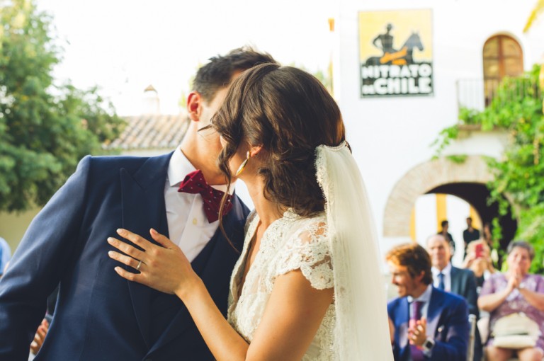 novios en la finca de Chinchón