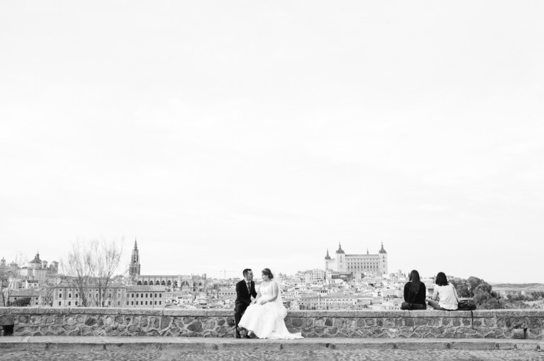 recién casados en el Valle de Toledo