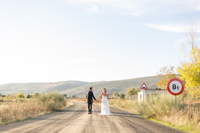 posado de los novios