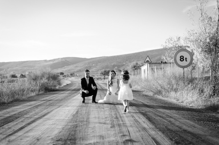 fotografía de bodas en el campo