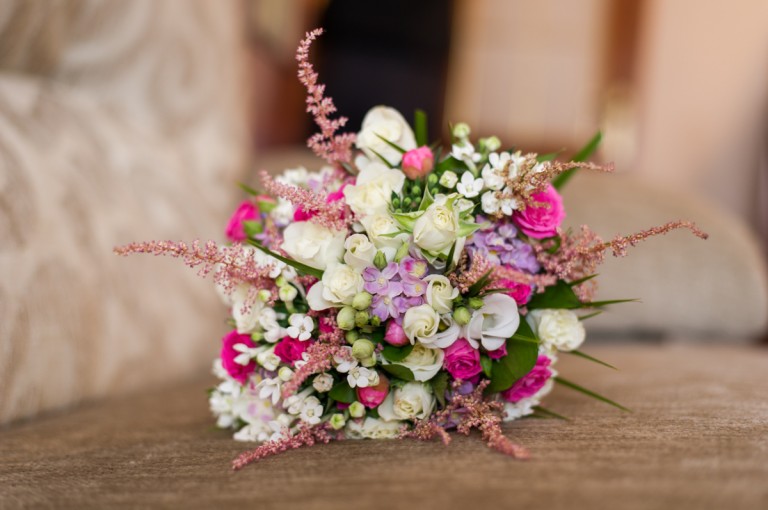 ramo de flores de la novia