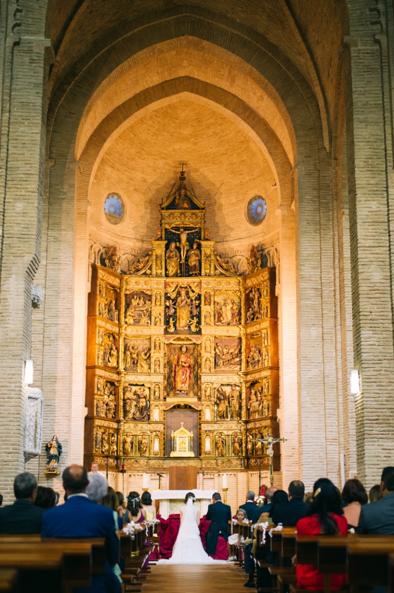 interior de la iglesia