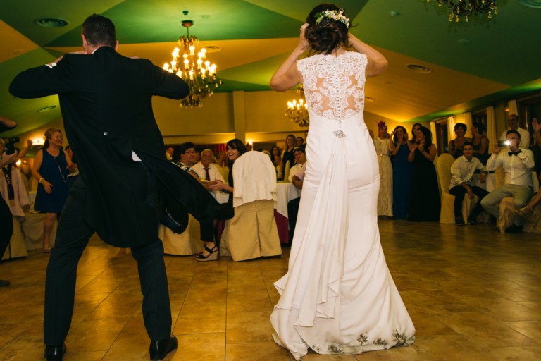 coreografía de los novios