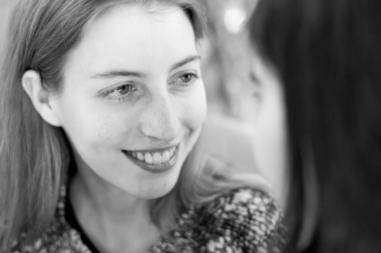 sonrisa de felicidad